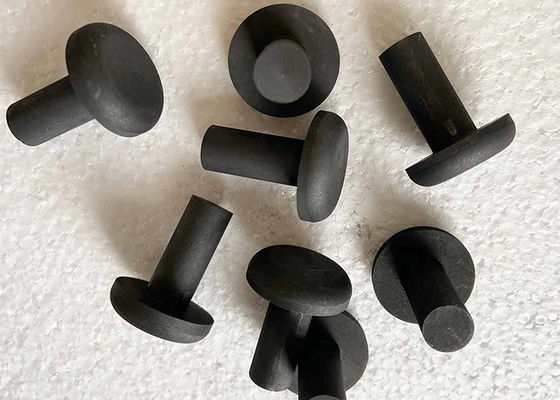 20ppm 42Mpa ग्रेफाइट घटक उच्च तापमान प्रतिरोध